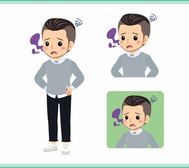 Young man in a sweater