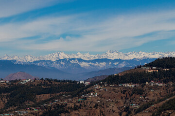 Various views of the Dhauladar Mountains