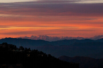 Various views of the Dhauladar Mountains