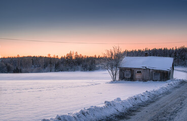 A beautiful place in Norway, a absolute winter wonderland. 