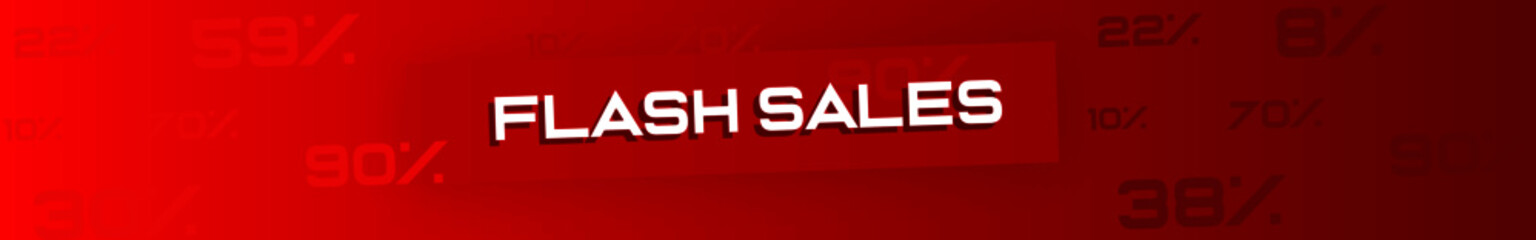 A Flash Sales Banner for websites