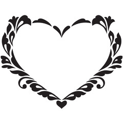 Valentines Heart frame