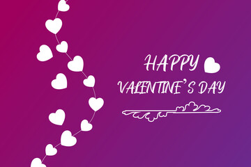 illustration of happy valentines day text background with heart shapes creative new design for valentines day greeting cards banners posters backgrounds.
