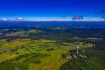 Hoherodskopf aus der Luft | Luftbilder vom Hoherodskopf im Vogelsberg in Hessen