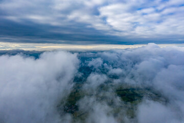 Wolken aus der Luft 