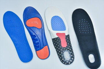 blue Massaging Gel  Insoles 