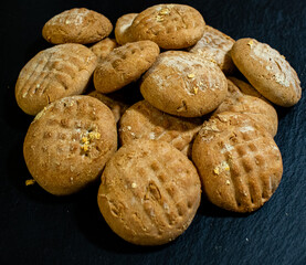 Bakery with brownies and cookies