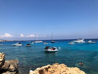 boats in the bay