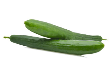 cucumber isolated on white background