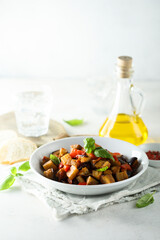 Caponata or vegetable ragout