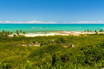 Fototapeta na wymiar Trancoso Beach, Porto Seguro - Bahia