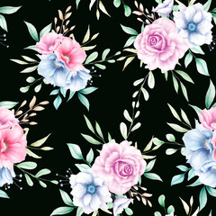 Beautiful flower seamless pattern