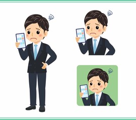 Young rookie businessman