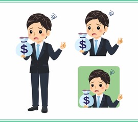 Young rookie businessman