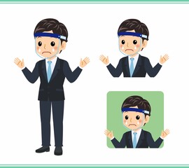 Young rookie businessman