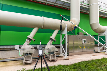 Mediciones de ruido ambiental en Planta de incineradora innovadora en el Pais Vasco