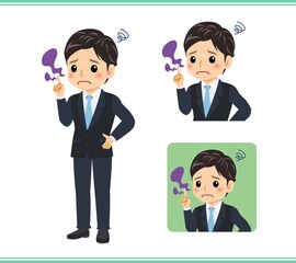 Young rookie businessman