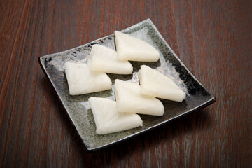 大根の千枚漬け