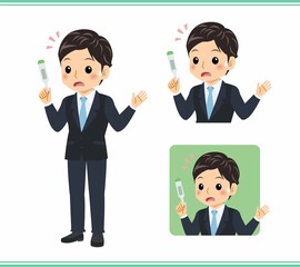 Young rookie businessman