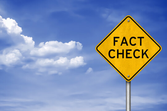 Fact Check - Road Sign Concept