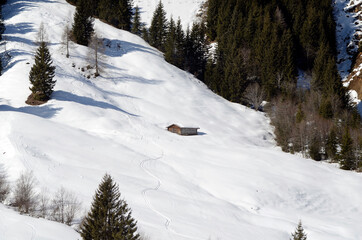 Fototapeta na wymiar Austria, Tyrol, wintersport