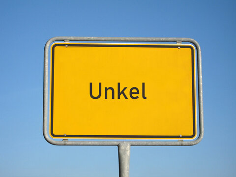 Ortsschild Unkel