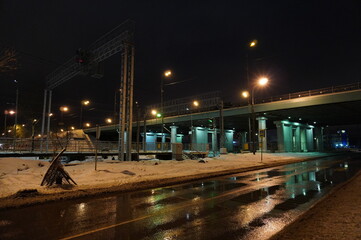 Fototapeta premium bridge at night