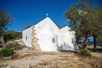 Church St. George Sarandaris on Cape Sarandaris in Crete