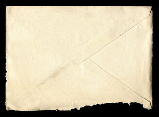 Old vintage paper envelope texture background
