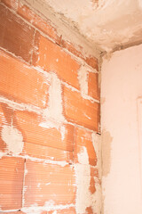 Building renovation works in appartment