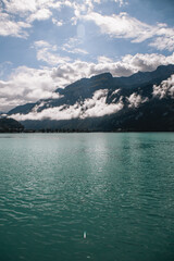 Obraz premium lake and mountains