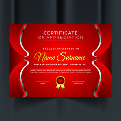 Unique and smart certificate template