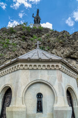 King Vakhtang Gorgasali Overlooking Tbilisi, Georgia.