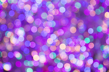 Colorful bokeh background

