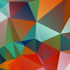 Abstract Color Polygon Background Design, Abstract Geometric Origami Style With Gradient. Presentation,Website, Backdrop, Cover,Banner,Pattern Template
