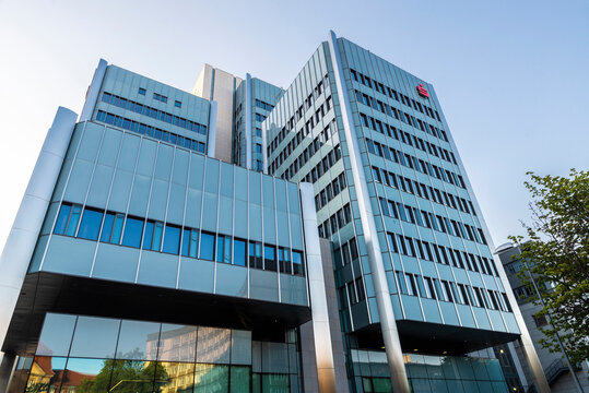 Sparkasse headquarters office in Hanover, Germany