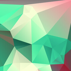 Abstract Color Polygon Background Design, Abstract Geometric Origami Style With Gradient. Presentation,Website, Backdrop, Cover,Banner,Pattern Template