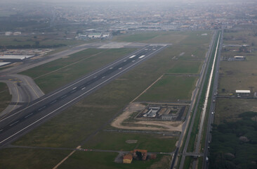  Fiumicino Airport. Made preparation for flight