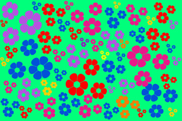 Colourfull Flowers.