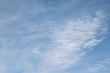 Blue skies with clouds