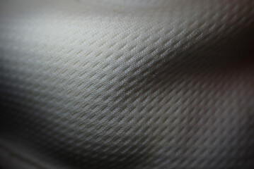 Close up macroscopic photo of soft paper fabric texture