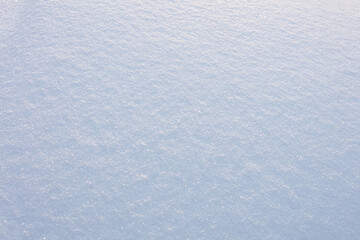 Pure, white snow, there is a place for text. Concept, frosty winter