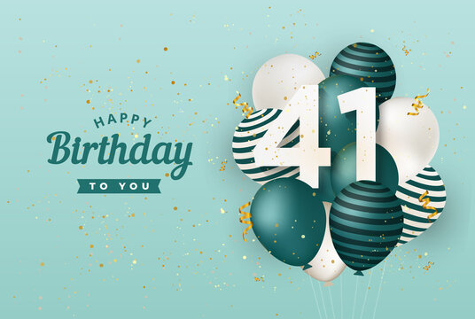 41 Birthday" Images – Browse 303 Stock Photos, Vectors, and Video
