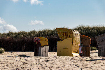 Strandkörbe in Cuxhaven