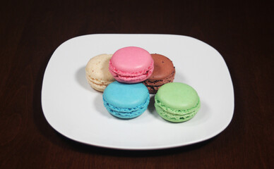 Macaroons Closeup