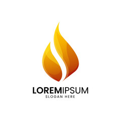 Fire logo design 