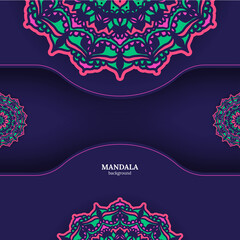 Mandala background. Vintage decorative elements. Hand drawn background. Islam, Arabic, Indian, ottoman motifs.