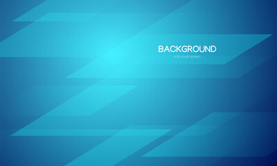 Abstract background vector illustration. Gradient blue with geometric shapes composition.