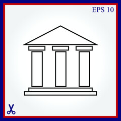 icon of court building