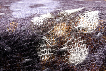 close-up colorful fabric texture background